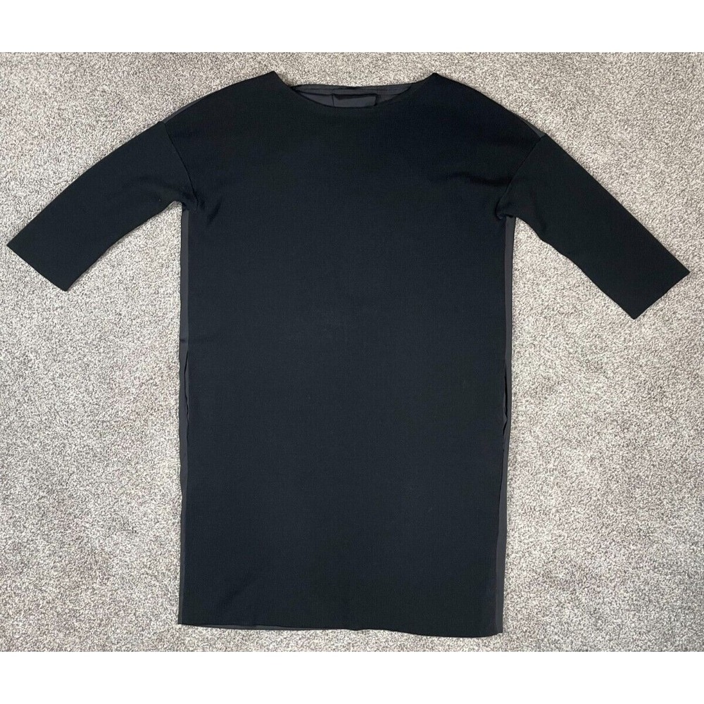 Vince Dress Womens Small Sheath Sweater Wool Pockets LBD Event Holiday Classic